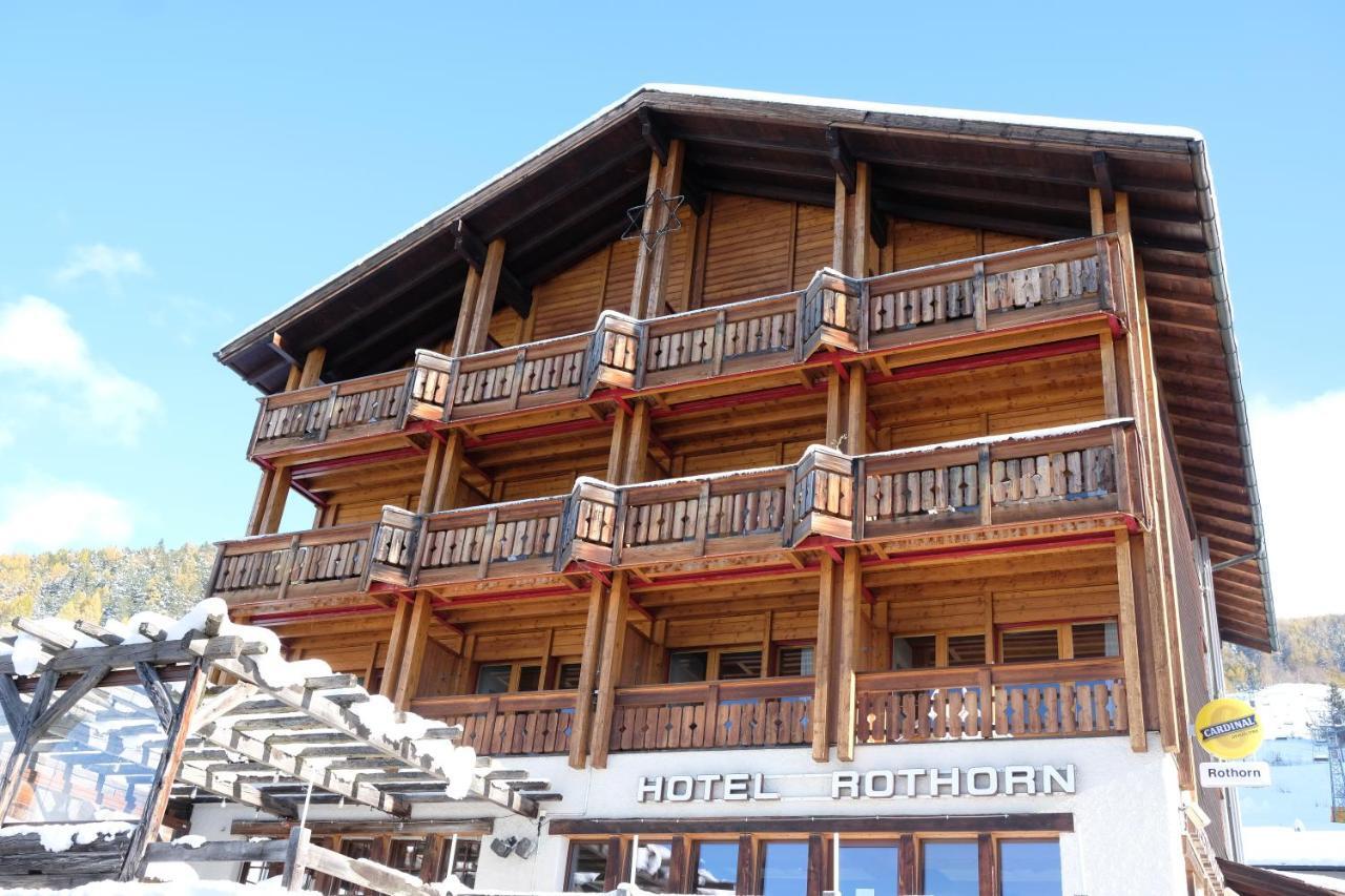 Hotel Restaurant Rothorn Visperterminen Экстерьер фото